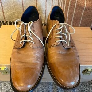Cole Haan Tan Leather Men's Oxfords